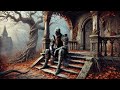 fallen knight autumn porch ambience u0026 medieval fantasy music asmr