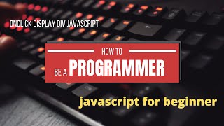 onclick display div javascript