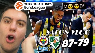 ZALGİRİS KAUNAS'A ŞANS TANIMADIK! | Fenerbahçe Beko 87 - 79 Zalgiris Kaunas SALON VLOG