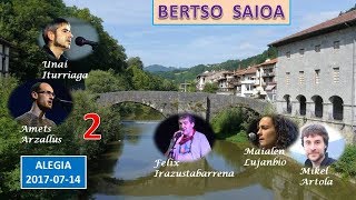 'Bertso-saioa' (2) (Alegia, 2017-07-14) (42'13)