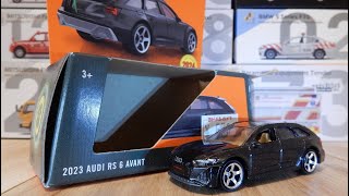 ミニカー紹介38 マッチボックス ムービングパーツ MATCHBOX MOVING PARTS 2023 AUDI RS 6 AVANT [箱]