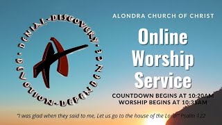 Alondra Church of Christ Online Worship Service | February 18, 2024 #alondrachurchofchrist #acoc