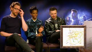 Avengers: Infinity War Cast Guess Character From Kids’ Drawings