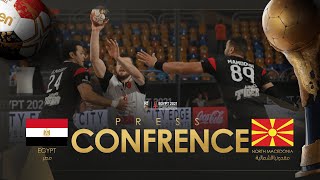 Press Conference: Egypt - Macedonia | 27th IHF Men's Handball World Championship | Egypt2021