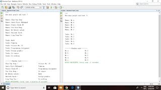 【Java Tutorial】Random Task Distribution Program (shuffle, random)
