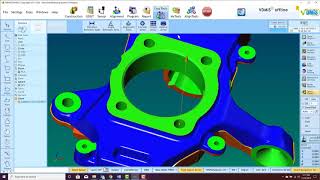 VDMIS CMM Software - How to Align a Part with LOCAL CAD REFERENCE