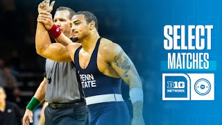 Select Matches: Rutgers at Penn State | Big Ten Wrestling | Feb. 12, 2024