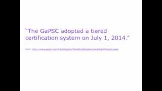 Georgia Southern University Instructional Technology Certification