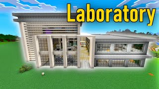 I built the BEST LABORATORY in Survival Minecraft