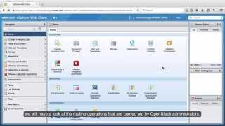 VMware Integrated OpenStack – Maintenance and Administration