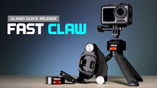 Move Fast with the Ulanzi Quick Release Fast Claw Camera mount