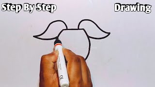 How To Draw A Turtle Easy Step By Step For Beginners | Easy Drawings Step By Step | Draw From U