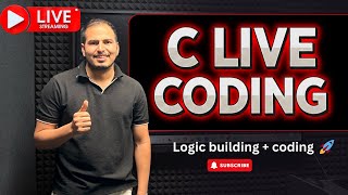 C live Coding ( for while loop problems in C )