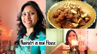 New House me pehli Navratri ki starting kuch aise hui - Indian Family in canada