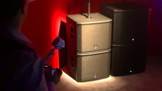 ELECTRO-VOICE EKX Series Demo Room | NAMM 2015 - agiprodj