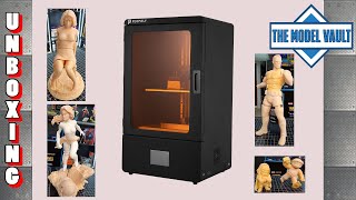 Peopoly Phenom 3D Resin Printer Unboxing Setup STL Prints