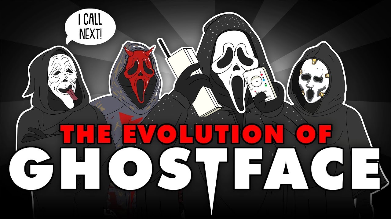 The Evolution Of Ghostface Scream Animated Youtube