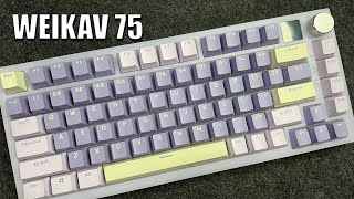 WEIKAV 75 - GOOD DEAL FOR 3.5K ( UNBOXING AND TEST )