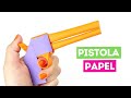 🔫 Cómo hacer una pistola de papel fácil paso a paso