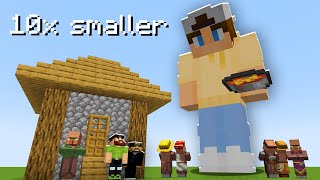 Minecraft, But Everything is 10x Smaller...