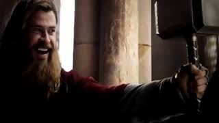 Thor gets his hammer(mjolnir) back + wildest audience reaction |Avengers Endgame|