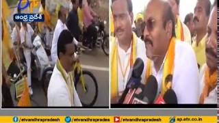 Minister Prathipati Pulla Rao Cycle Rally Begins | From Tadepalli to Mangalagiri | Guntur Dist