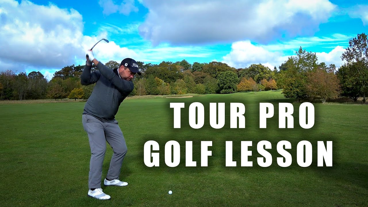 On Course Golf Lesson From A Tour Pro Answering Your Questions