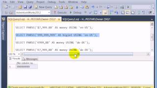 SQL Server 2012 PARSE Function - Extends CONVERT