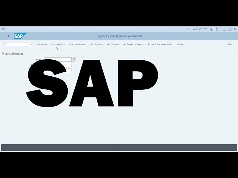 SAP - Create Simple LSMW Project To Update Materials Descriptions SAP - Create Simple LSMW Project To Update Materials Descriptions