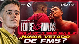 GAZIR reacciona a NAVAS vs FORCE en FMS ESPAÑA 🇪🇸