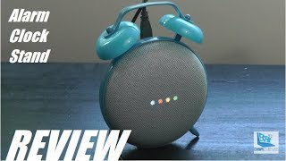 REVIEW: Retro Alarm Clock Stand for Google Home Mini (Case)