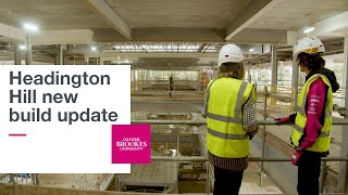 Headington Hill new build update | Oxford Brookes University