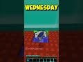 DREAM vs NOOB vs WEDNESDAY ADDAMS vs MR BEAST: Minecraft Parkour #shorts #minecraft