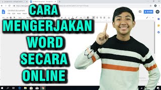 Cara Mengerjakan Word Bersama-sama teman secara Online