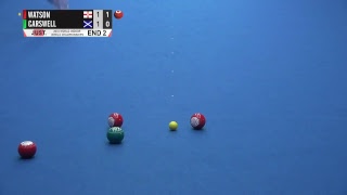 JUST 2018 World Indoor Bowls Championships: U25 Semi-Final