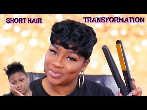 PIXIE CUT SHORT HAIR SHAVED SIDES TRANSFORMATION PIXIE CUT SHORT HAIR SHAVED SIDES TRANSFORMATION