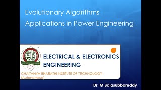 Lec 9 Genetic Algorithm Solved Example, GA versus Conventional Optimization Techniques