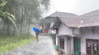 Sky Turns Angry! The Loudest Thunderstorm in a Century! 🌩️⚠️