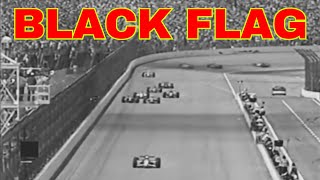 1995 Indianapolis 500 -  Scott Goodyear Paces Pace Car on Final Restart, Gets Black Flag