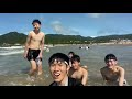 高中生vlog 人生中最青春的日子｜與水鬼搏鬥｜結業式怎麼過｜骨盆移位｜ 福隆 海灘 玩水 高中生 夜市 屁孩 板橋高中