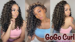 FREETRESS GOGO CURL HAIR | Crochet Hairstyle | Adri the Gem Droppa