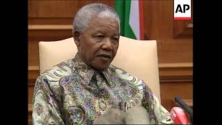 SOUTH AFRICA: UN ENVOY FOR EAST TIMOR PRAISES PRESIDENT MANDELA