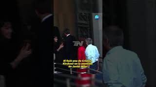 El Fuck You de Cristina Kirchner en la asunción de Javier Milei🖕