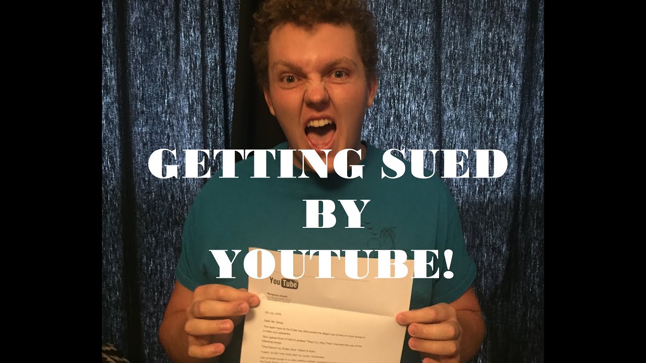 SUED BY YOUTUBE!!!! (PRANK) - YouTube