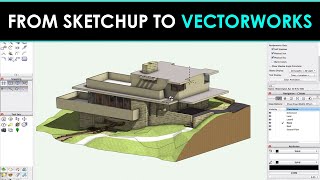 SketchUp​ to Vectorworks