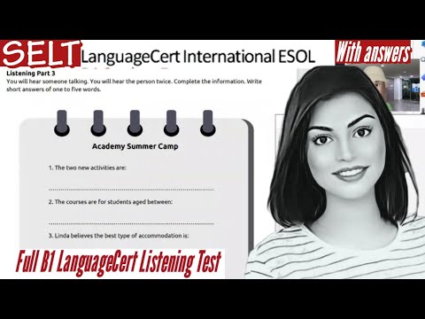 LanguageCert International ESOL SELT B1 Listening, Reading, Writing ...