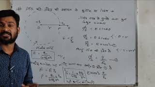 Class 12 physics || गॉस की प्रमेय की सहायता से कूलॉम का नियम || coulombs law with the help of gauss