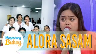 Alora reveals that she was secretly doing workshops at Star Magic | Magandang Buhay