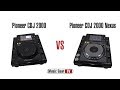 Pioneer CDJ 2000 vs CDJ 2000 Nexus