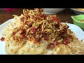 american trying amazing unique papua food from indonesia